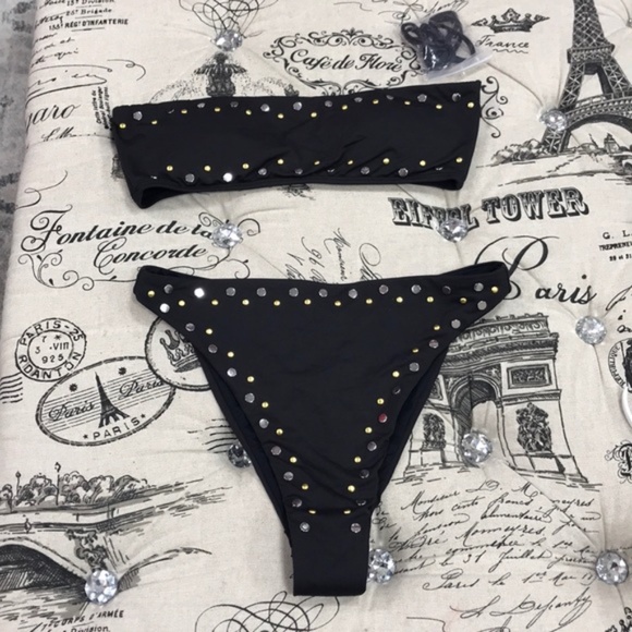 Dolce Vita ESTRELLA STELLA STUDDED 2-Piece Swimsuit - Picture 2 of 8